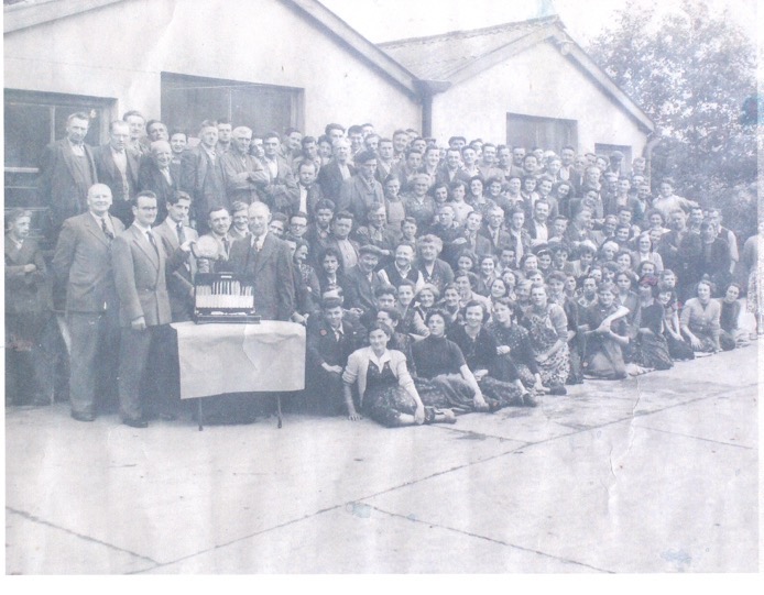 Dripsey Woollen Mills (1958) presentation to Andrew O’Shaughnessy