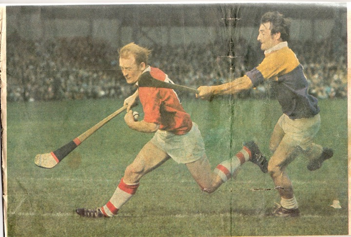 Tomás Ryan in action against Wexford in 1970