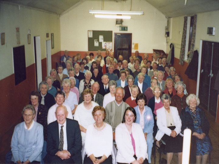 Mass at Tower Hall for St Senan’s senior citizens in 2005. 