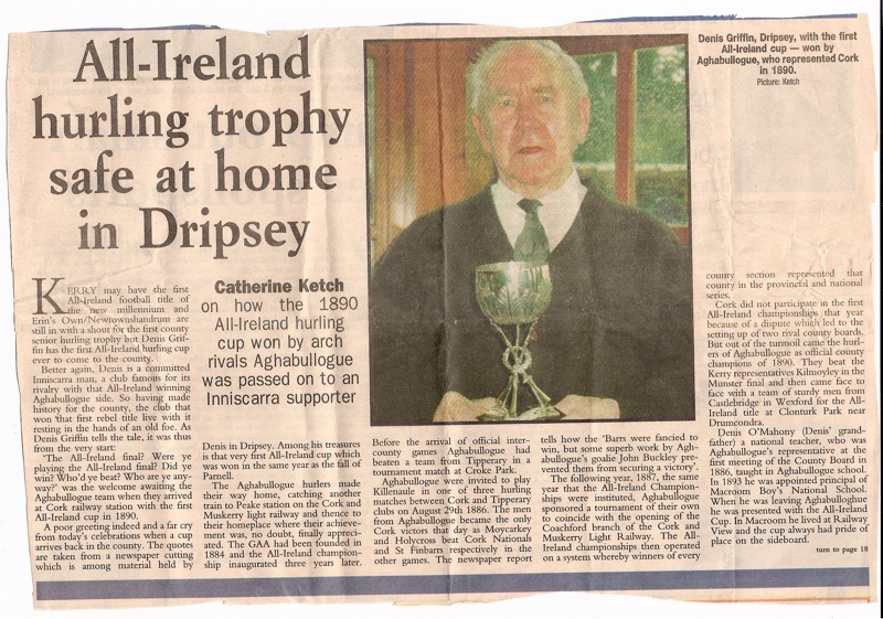 All Ireland Hurling Trophy
